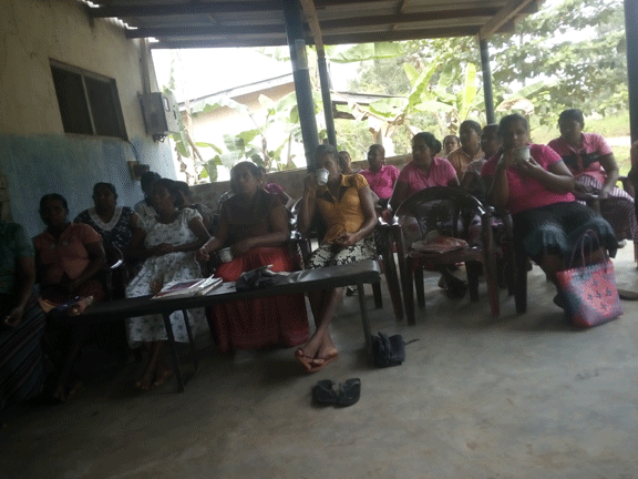 Opening of electricity of Hurulu Nikawewa Friendly Women's Society Building....